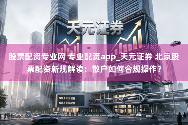 股票配资专业网 专业配资app_天元证券 北京股票配资新规解读:散户如何合规操作?