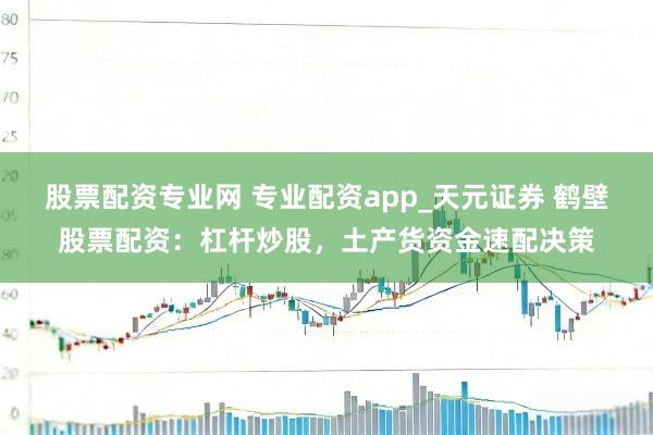 股票配资专业网 专业配资app_天元证券 鹤壁股票配资:杠杆炒股,土产货资金速配决策